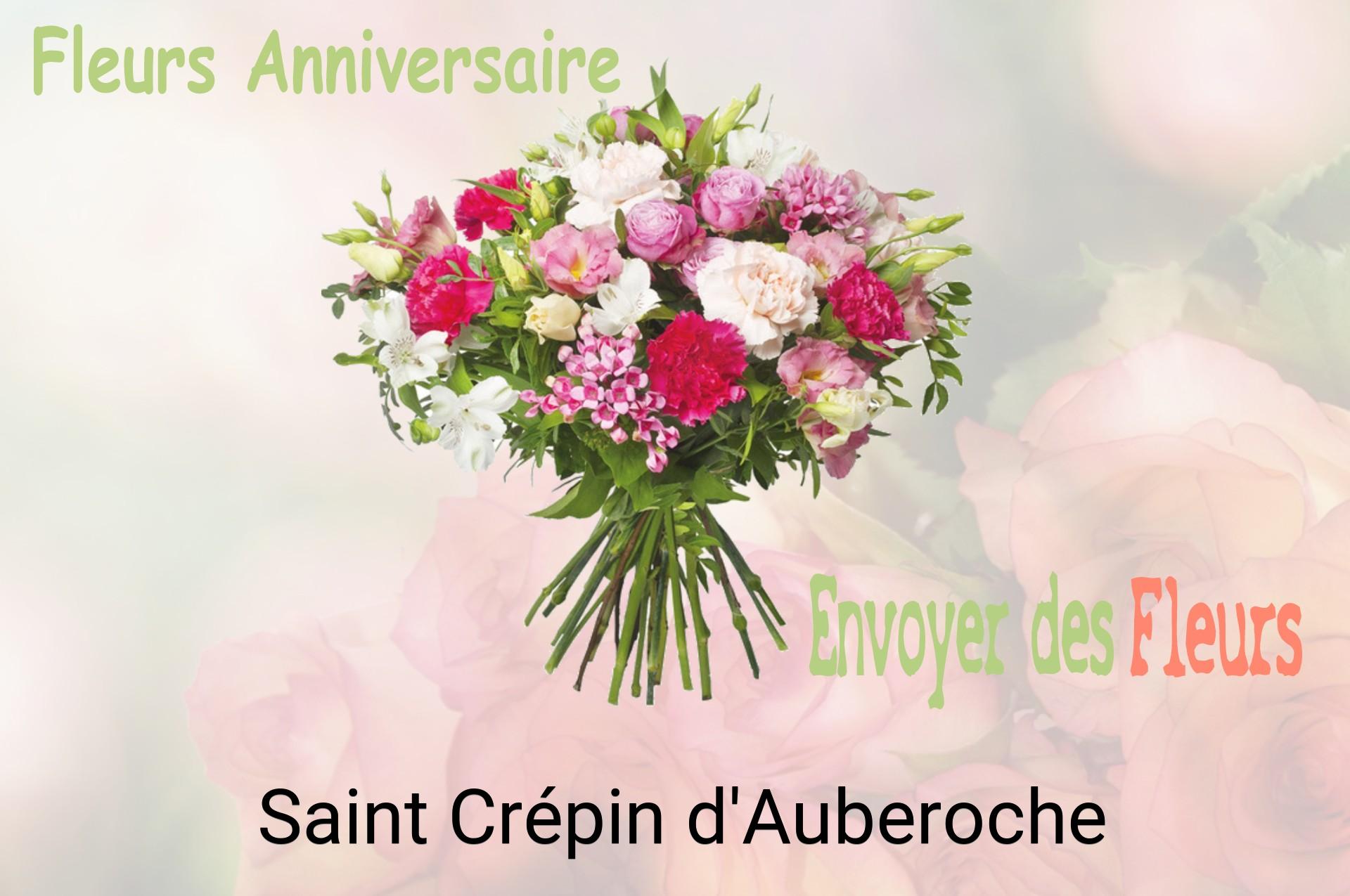 Bouquet de fleurs d’anniversaire livré à Saint-Crépin-d'Auberoche