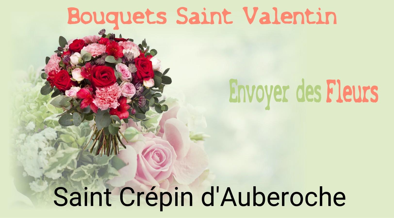 Roses de Saint-Valentin livrées à Saint-Crépin-d'Auberoche